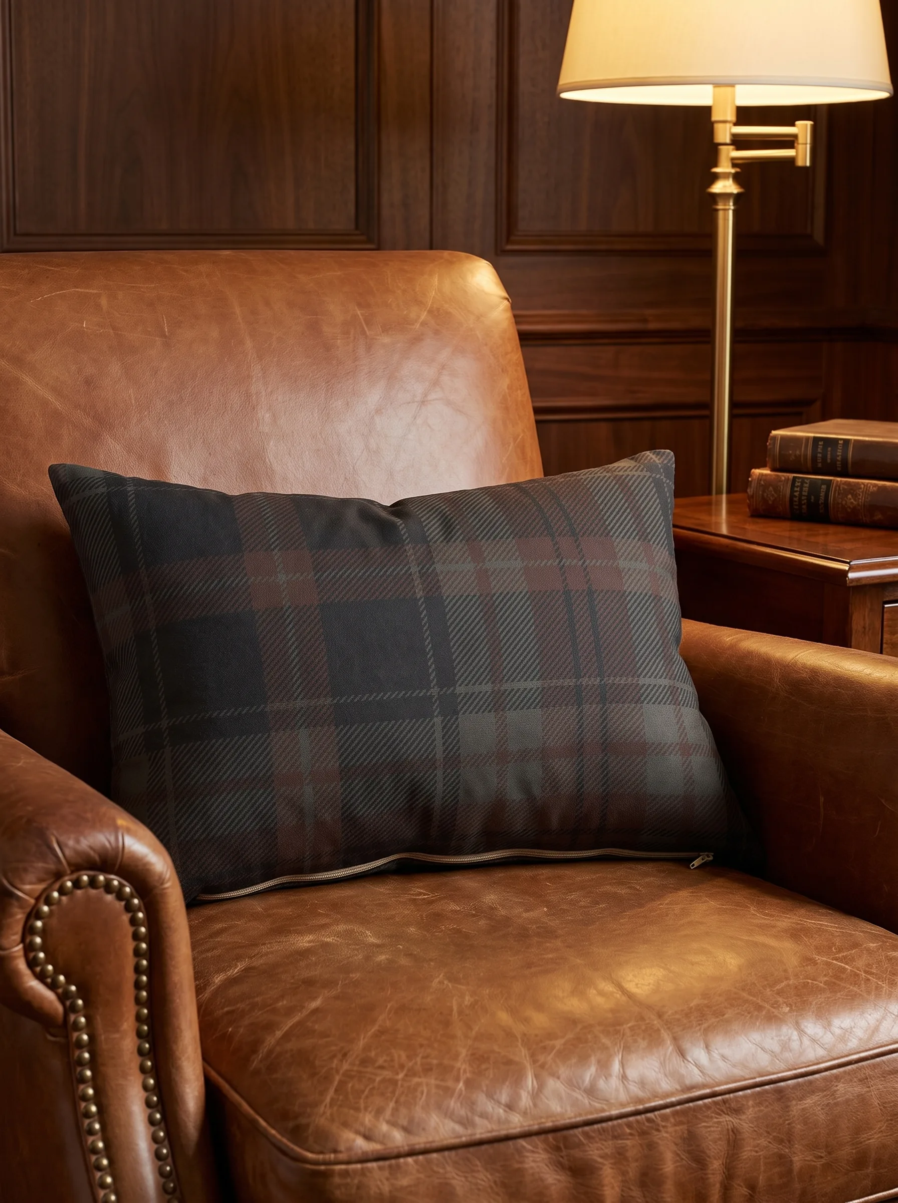 Free matching lumbar pillow